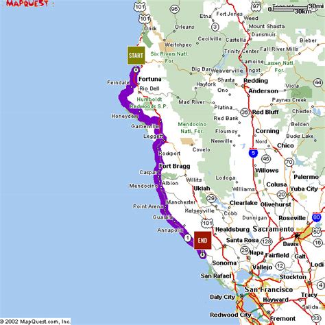 mapquest california directions|california map with driving distances.